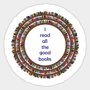 the good books Sticker